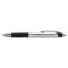 Universal One Ballpoint Pen, RT, Gel Ink, Black, PK12 UNV168V BLK